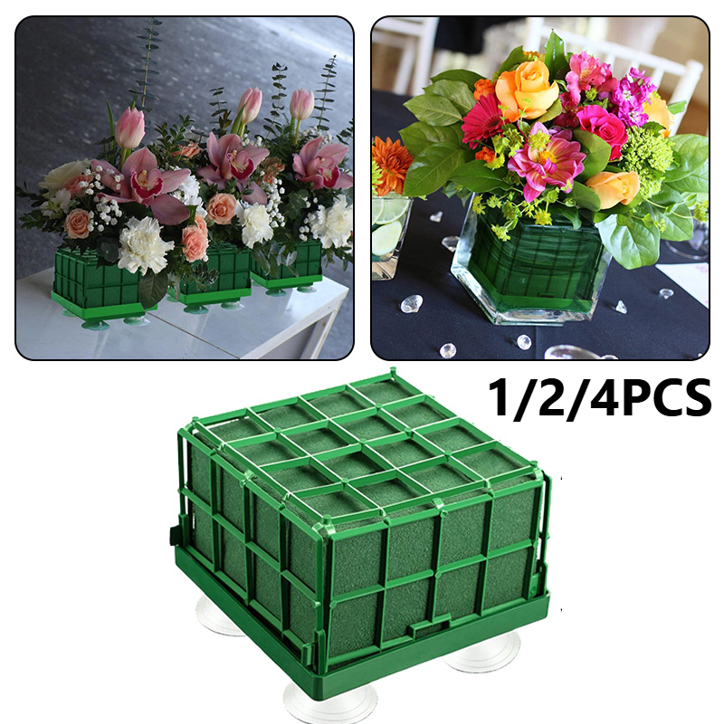 Floral Foam Oasis - บล็อกโฟมดอกไม้ 1/2/4 ชิ้น โอเอซิส สำหรับจัดดอกไม้ โฟมดอกไม้แบบก้อน