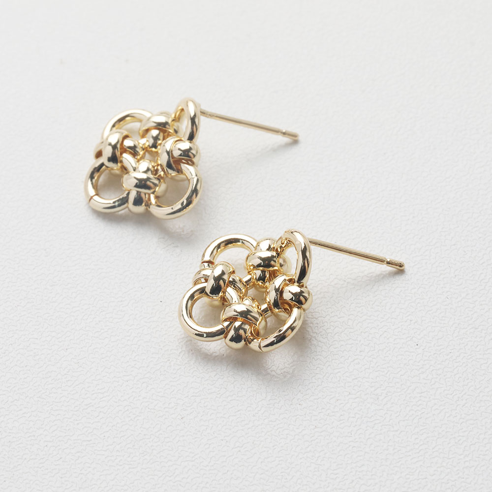 Florist Supplies - 4PCS Dainty ดอกไม้ EAR Studs ต่างหูสําหรับเครื่องประดับทํา