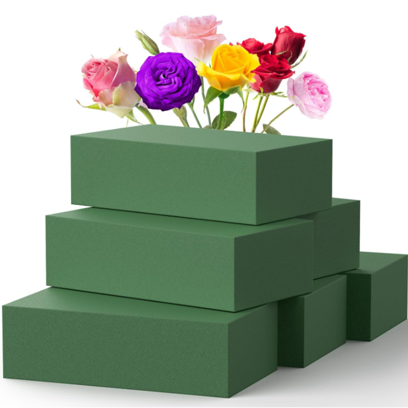 Floral Foam Oasis - บล็อกโฟมดอกไม้สด 1/3/6 ชิ้น สำหรับจัดดอกไม้สดหรือดอกไม้ประดิษฐ์ ตกแต่งบ้าน งานแต่งงาน