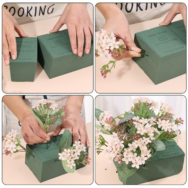 โฟมดอกไม้สำหรับดอกไม้สดและดอกไ - Floral Foam Oasis บทวิจารณ์และราคา