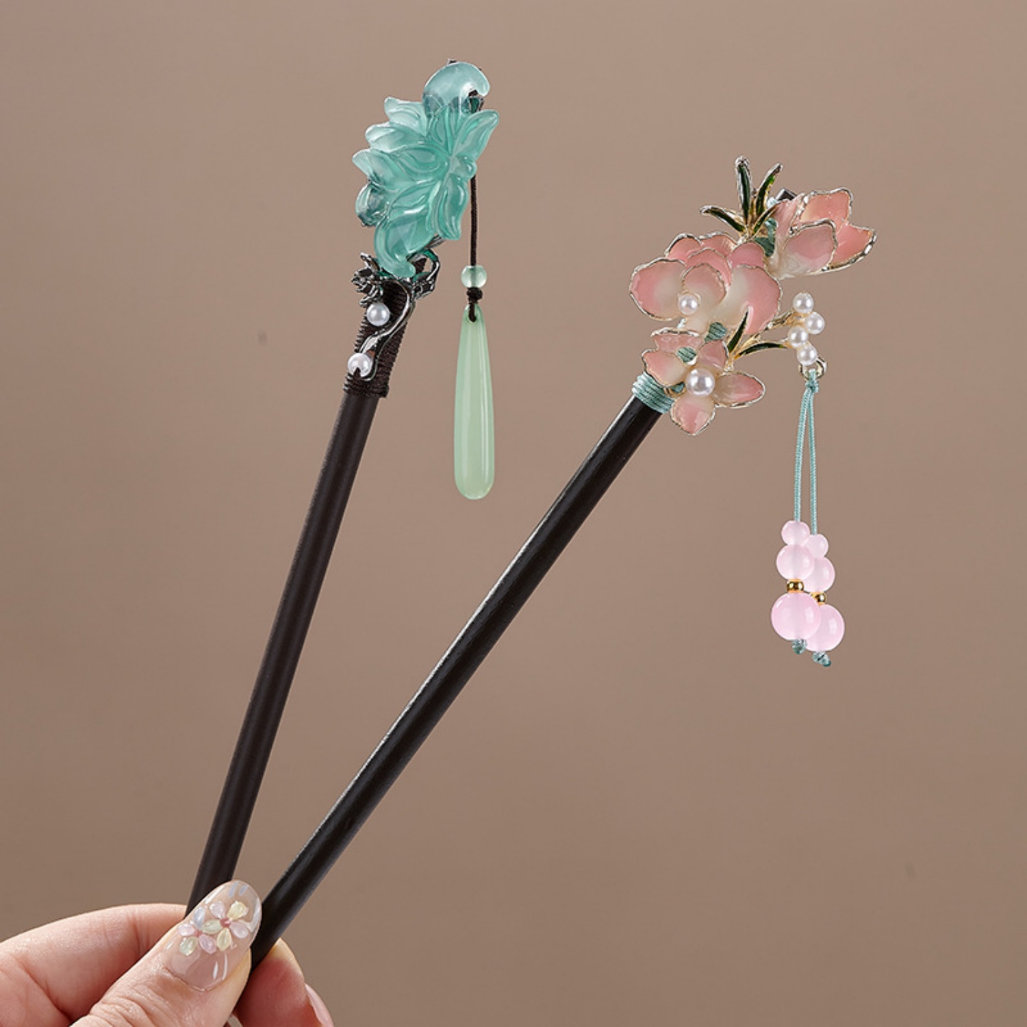 กิ๊บติดผมลายดอกไม้สไตล์วินเทจส - Florist Supplies บทวิจารณ์และราคา