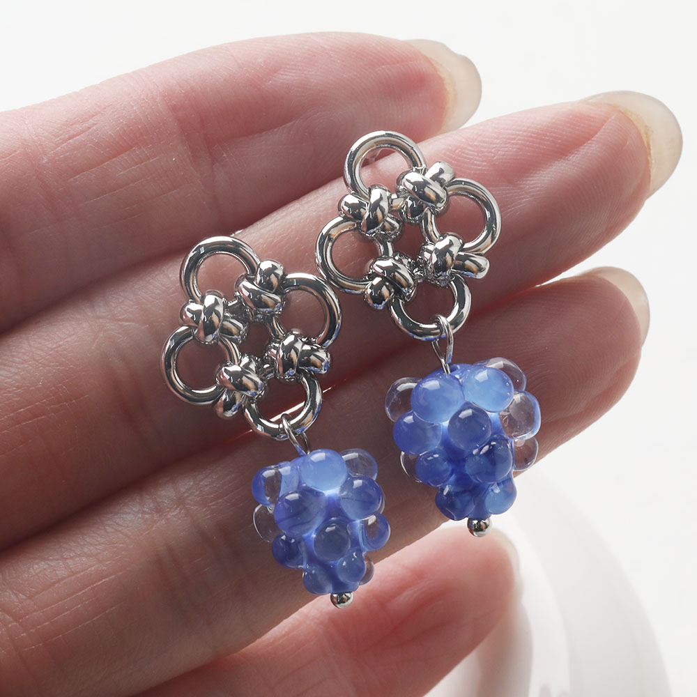 4PCS Dainty ดอกไม้ EAR Studs ต - Florist Supplies บทวิจารณ์และราคา