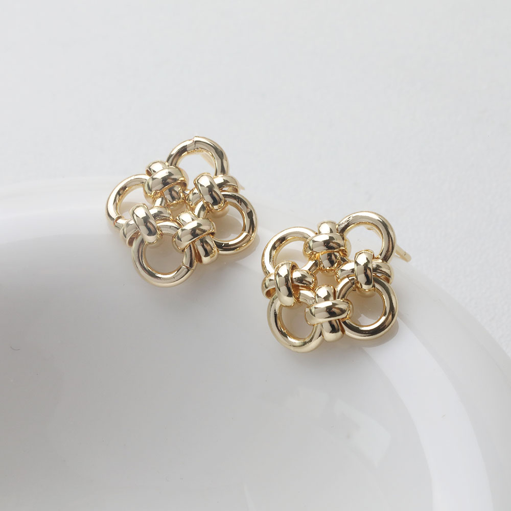 4PCS Dainty ดอกไม้ EAR Studs ต - Florist Supplies บทวิจารณ์และราคา