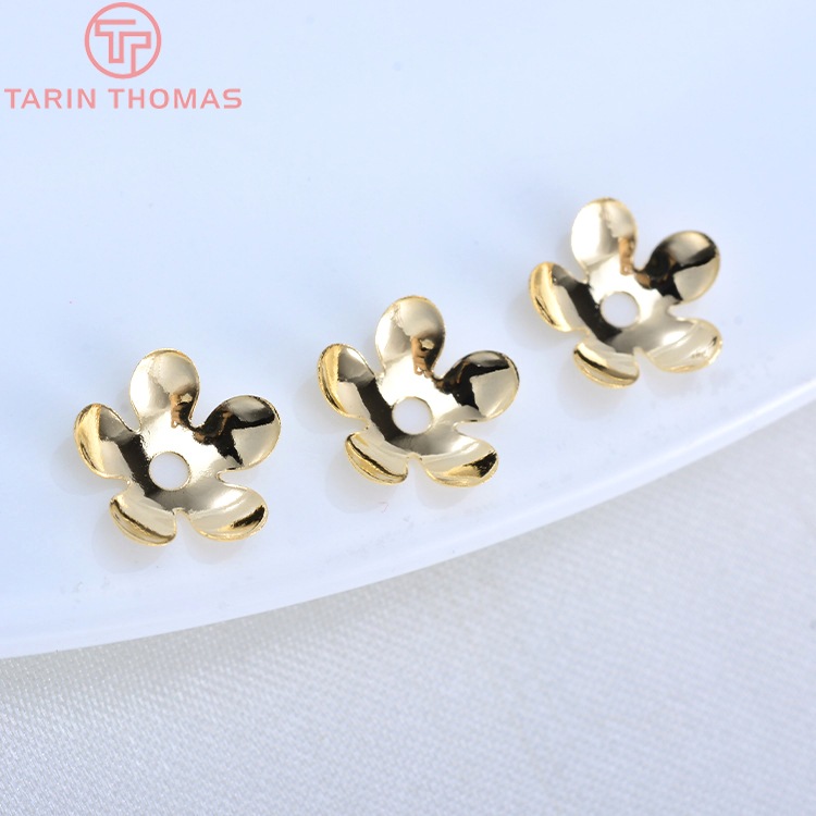 (3176)20PCS 8.5MM 24K Gold สีท - Florist Supplies บทวิจารณ์และราคา