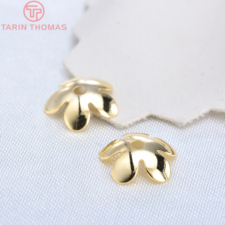 (3176)20PCS 8.5MM 24K Gold สีท - Florist Supplies บทวิจารณ์และราคา
