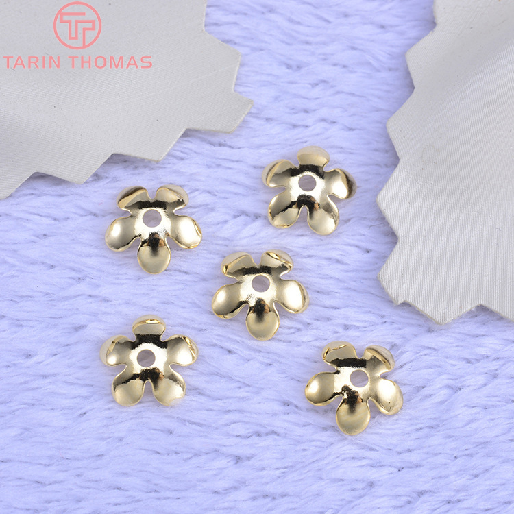 (3176)20PCS 8.5MM 24K Gold สีท - Florist Supplies บทวิจารณ์และราคา