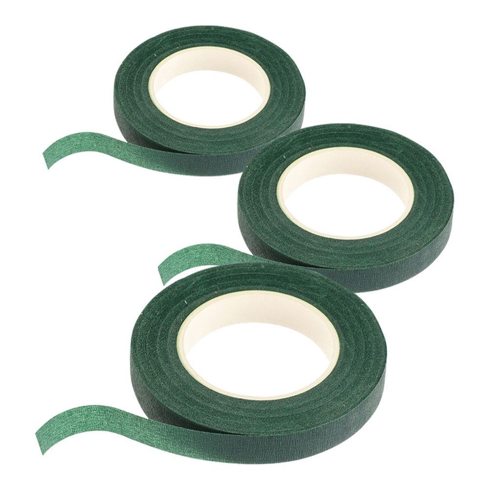 เทปดอกไม้สีเขียว 3 ชิ้น สำหรับ - Florist Wreath Supply บทวิจารณ์และราคา