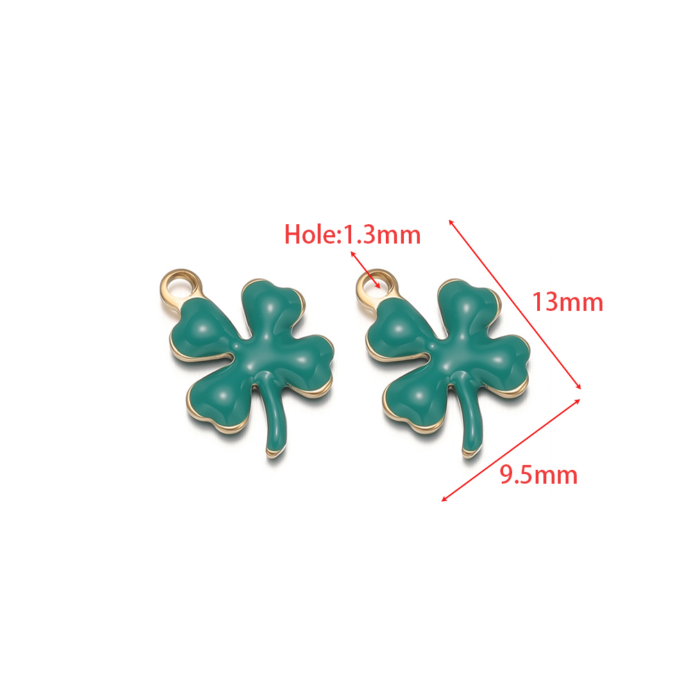 จี้รูปดอกโคลเวอร์เคลือบสแตนเลส - Florist Supplies บทวิจารณ์และราคา
