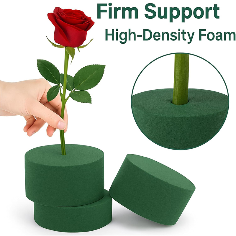 โฟมดอกไม้ทรงกลมสีเขียว DIY สำห - Floral Foam Oasis บทวิจารณ์และราคา